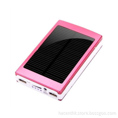 2014 hot sale solar power bank, 10,000mAh capacity